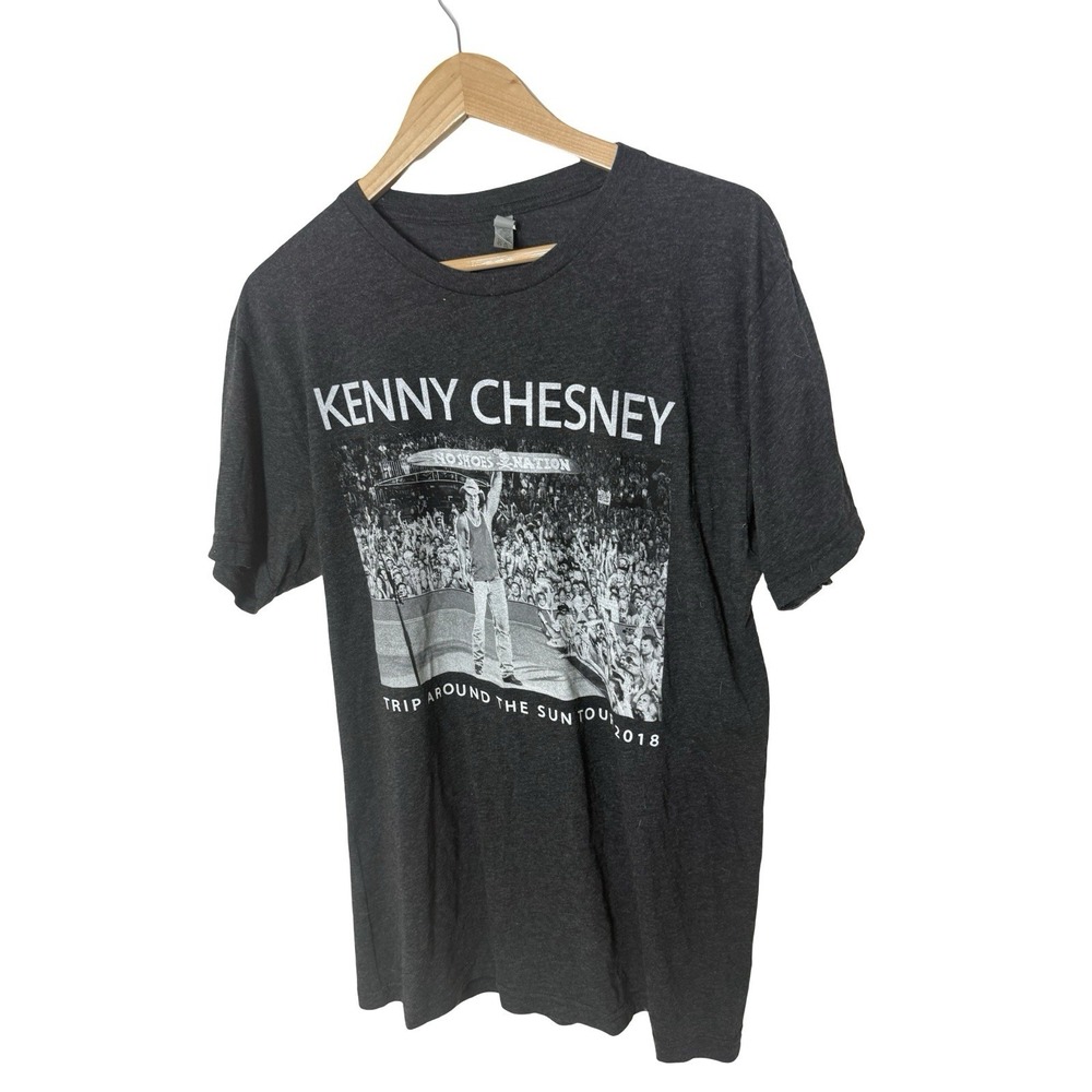 Kenny Chesney Trip Around The Sun Tour 2018 No Shoes Nation T-Shirt XL